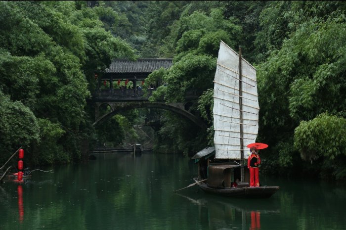 车进三峡人家一日游